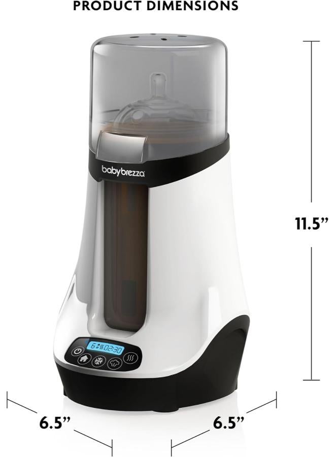 بيبي بريزا دافئ الحليب والطعام الذكي بالبلوتوث – آمن ومتوافق مع جميع الزجاجات - Image 3