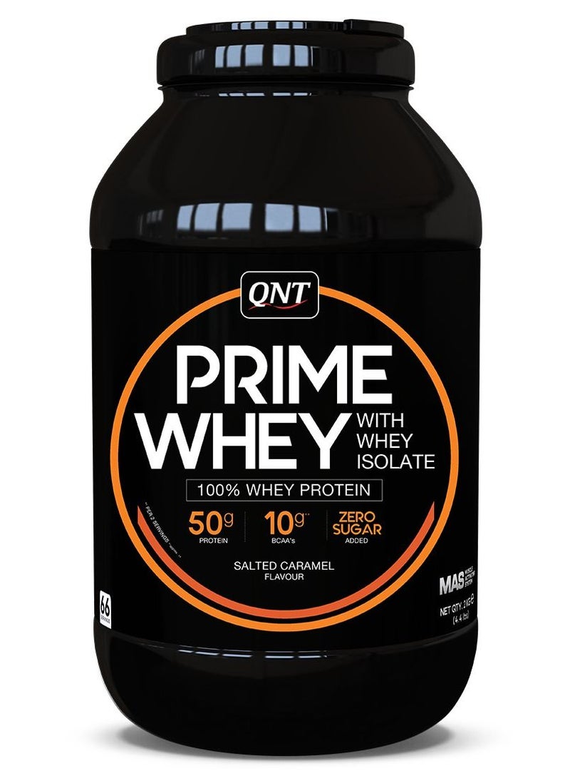 QNT Prime Whey Zero Sugar Salted Caramel 2kg