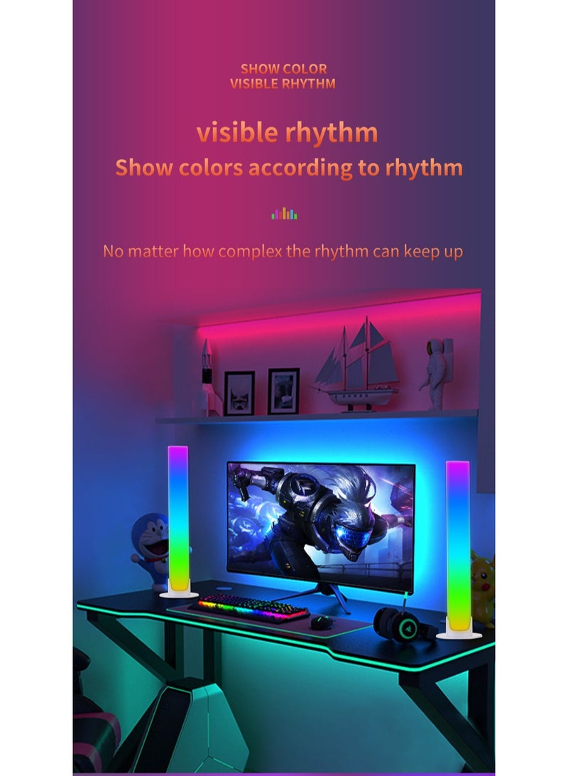 Fankalo Smart LED Light Bars,RGB Lights Synchronized with Music, Videos, and Games,APP Remote Voice Control - Image 3