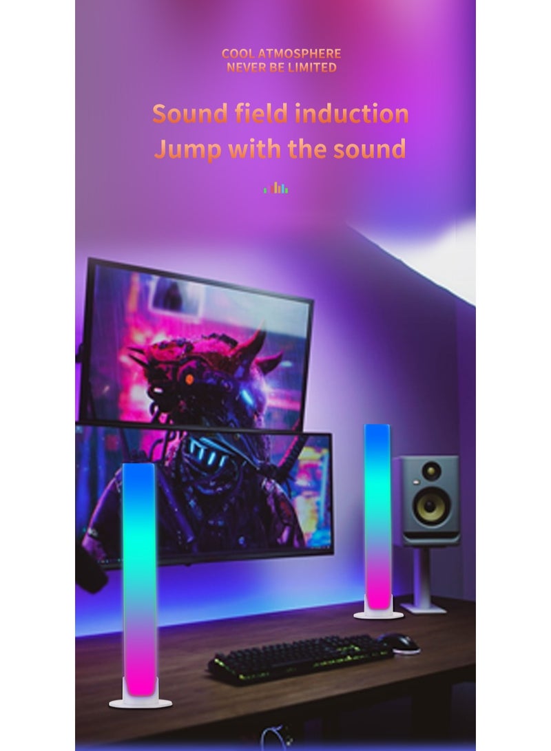 Fankalo Smart LED Light Bars,RGB Lights Synchronized with Music, Videos, and Games,APP Remote Voice Control - Image 2