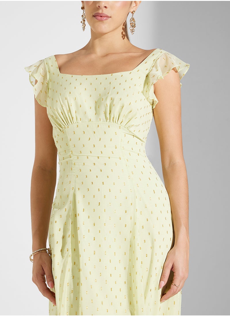 Anaya With Love Tie Back Midaxi Dress  - Image 3
