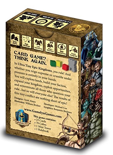 Gamelyn Games Ultra-Tiny Epic Kingdoms Pocket Board Game - Image 4