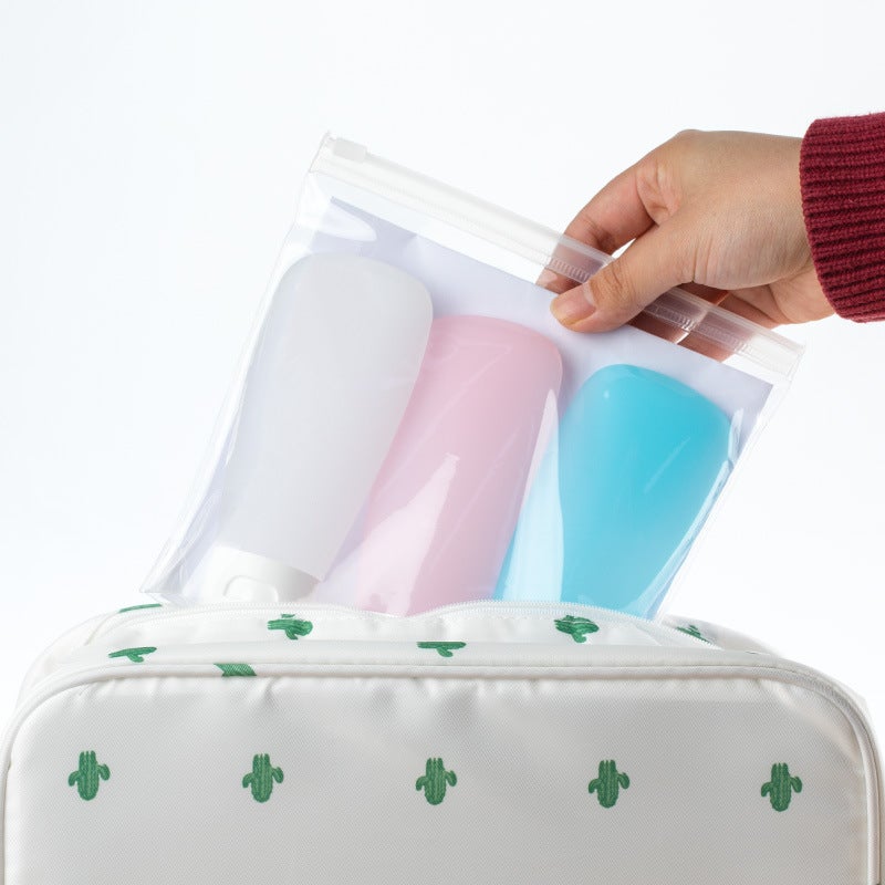 Travel Portable Skin Care Products Suit Shampoo Skin Care Body Wash Bottle Cosmetic Lotion Squeeze Bottle - Image 5