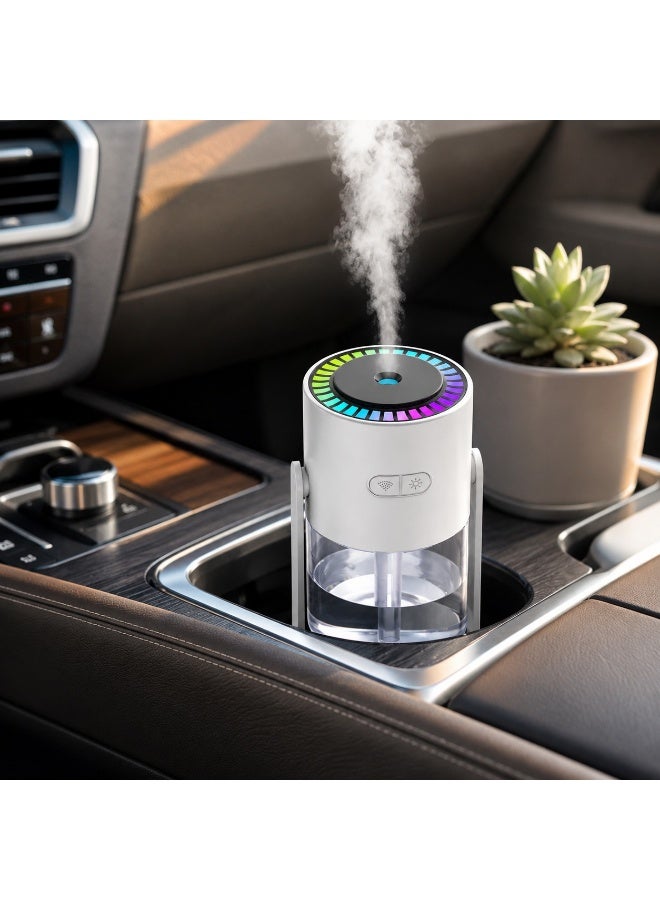 An air humidifier and aroma diffuser that revitalizes your space with colorful ambient lighting; an ideal humidifier for home, office, and car. - Image 5