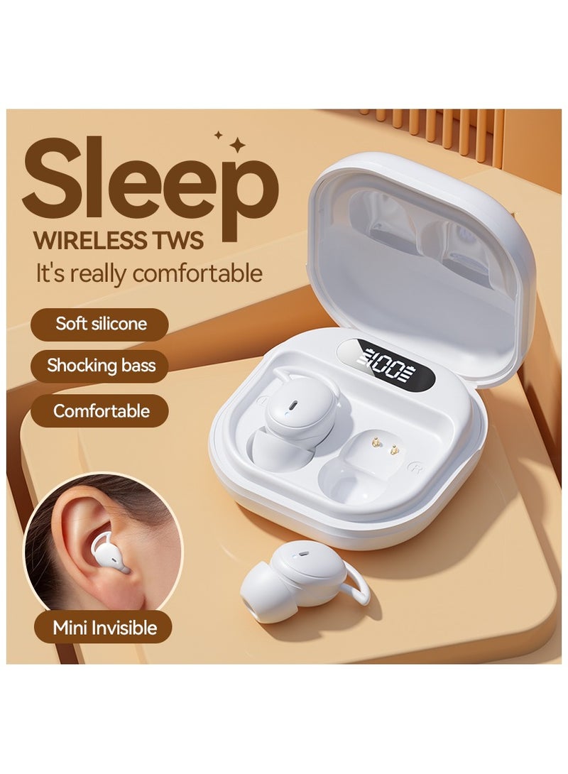 caijin Bluetooth Earbuds for Samsung Galaxy S24/S23/S22/S21 Ultra Z Flip/Fold 4/3 A53 120H True Wireless Earbuds Noise Canceling Deep Bass Stereo Sound Headphones with Ear Caps (S/M/L) for iPhone,Android - Image 2