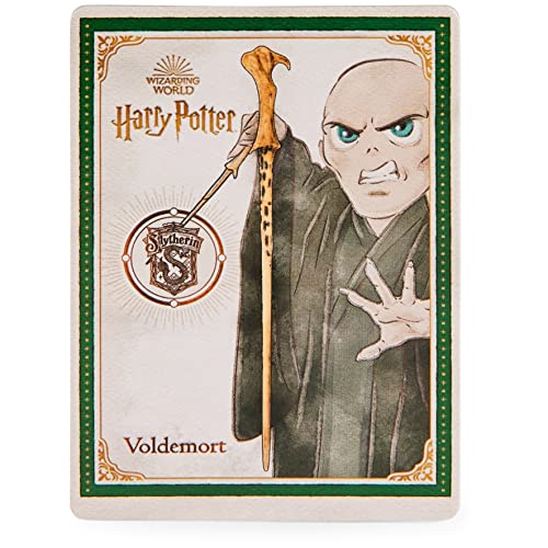 WIZARDING WORLD عالم السحر هاري بوتر، عصا سحرية فولتيمورت بطول 12 بوصة مع بطاقة تعويذة قابلة للجمع، ألعاب للأطفال من سن 6 سنوات وما فوق - Image 4