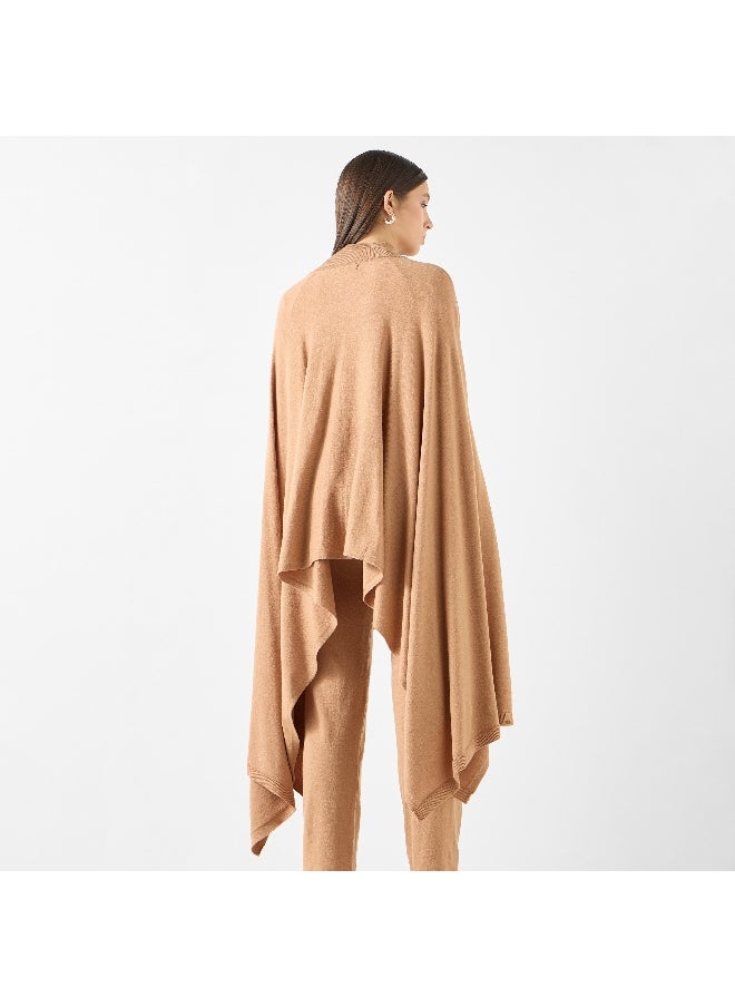 Iconic Iconic Asymmetric Cape with High Neck  - Image 4