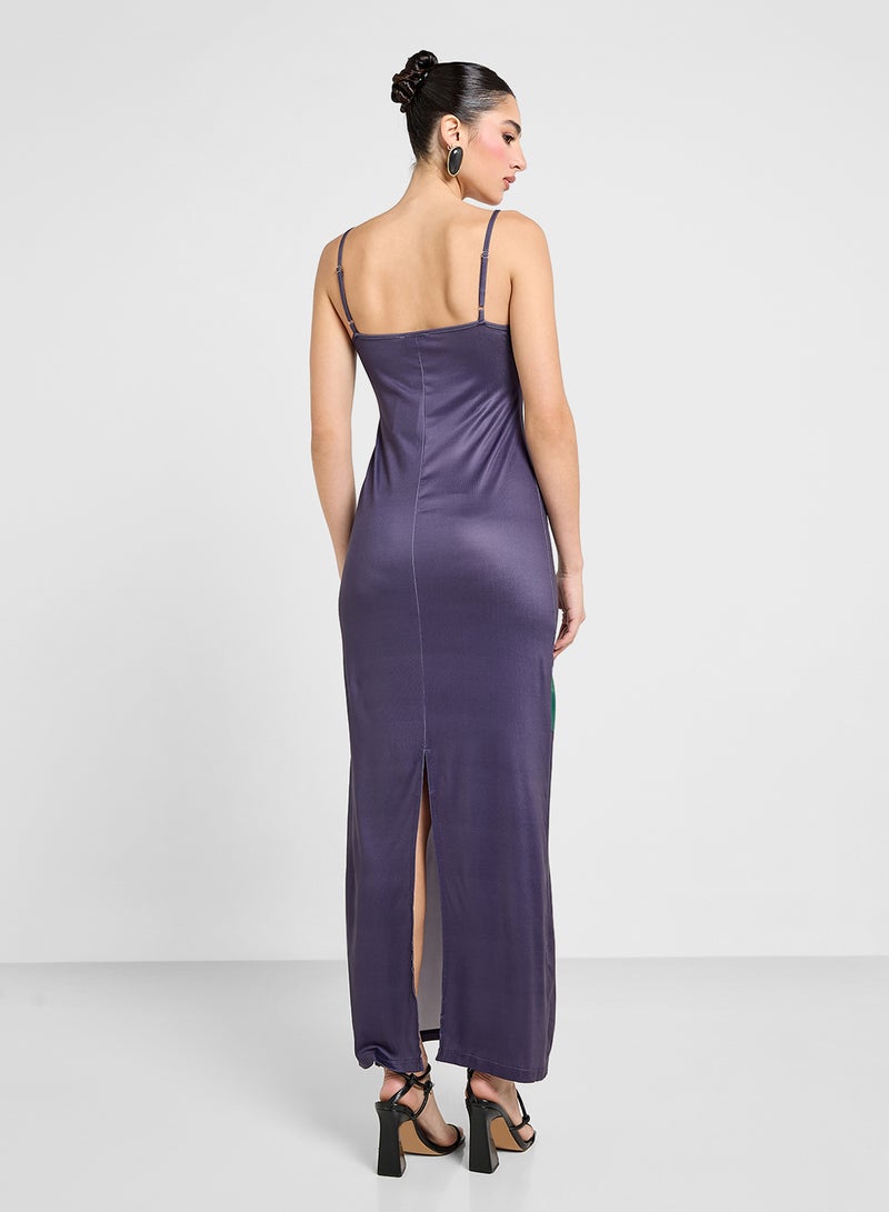 جينجر فستان بطبعة ورد - Image 2