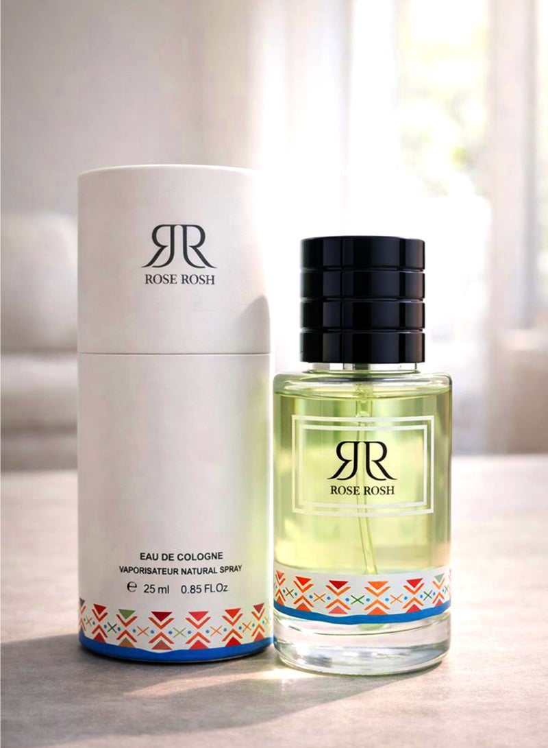 يومار عطر فاخر للجنسين من مجموعة يومار، برائحة الورد روش رقم 0979، 25 مل | أفضل عطر ورد للجنسين برائحة الورد الأخضر الفاكهي المنعش - Image 3