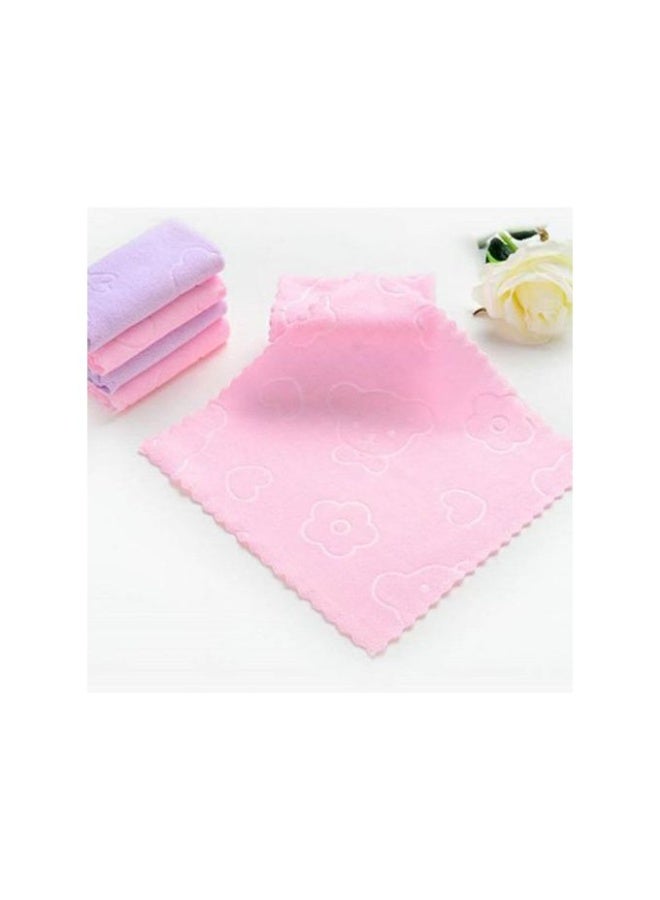 Multi-Purpose Microfibre Cleaning Cloths Set of 5 Pack 30x30 cm Assorted Colors Reusable Absorbent Towels for Home Kitchen and Car - Image 5