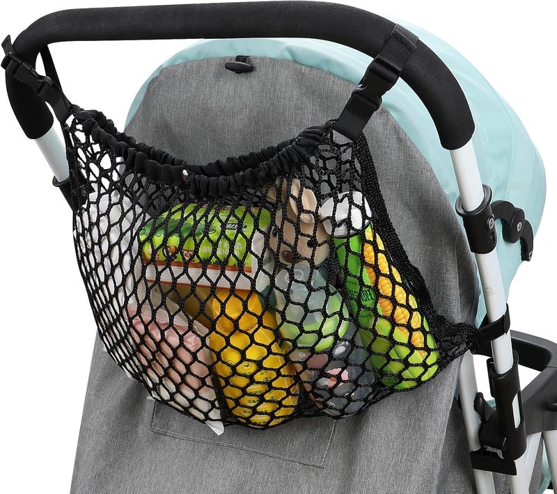 Accmor Universal Stroller Organizer - Mesh Storage Bag - Image 1