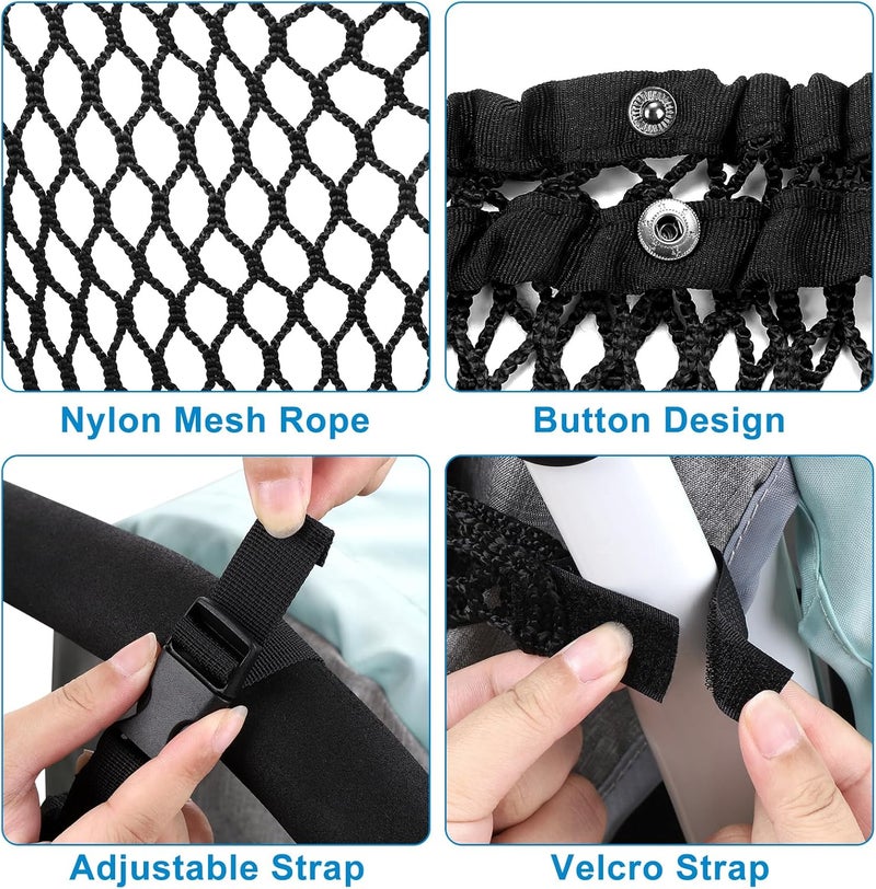 Accmor Universal Stroller Organizer - Mesh Storage Bag - Image 3