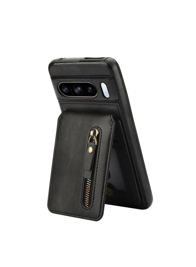 Green Tiger Case For Google Pixel 8 Pro Zipper Wallet Split MagSafe Leather Back Phone Case - Image 2