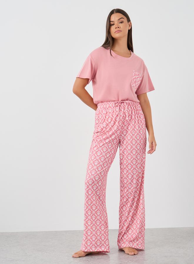 Styli Lace Insert Long Sleeve Robe - Image 5