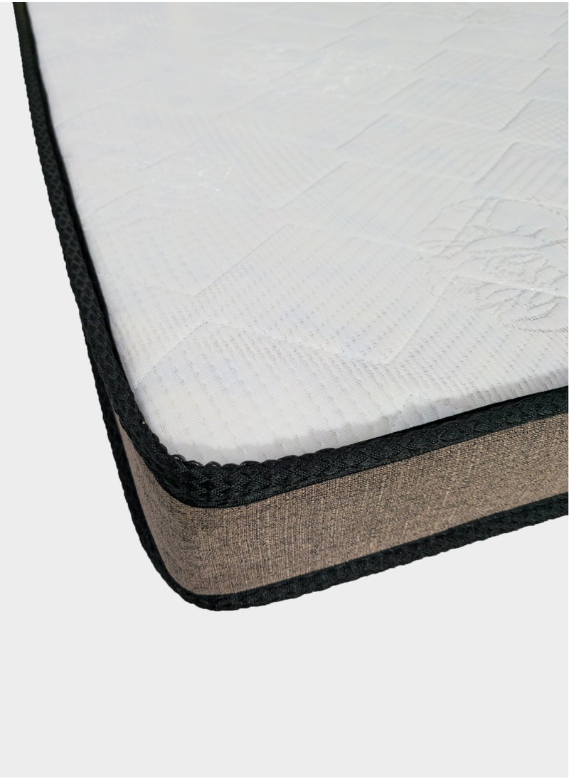 Art Comfort Single Bed Mattress | High-Density 60-Density Foam, Breathable, Luxurious Embroidered Hypoallergenic Fabric, Size: 190x120x12CM  - Image 4