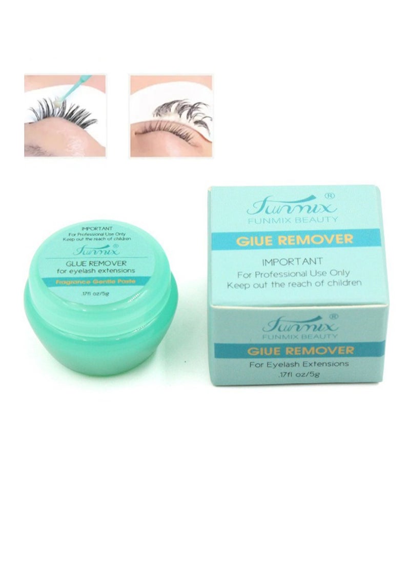 FUNMIX - Glue Remover, Eyelash Removal Cream, Fast Dissolution Non-Irritating Lash Extension Supplies for Salon 5g - Image 1