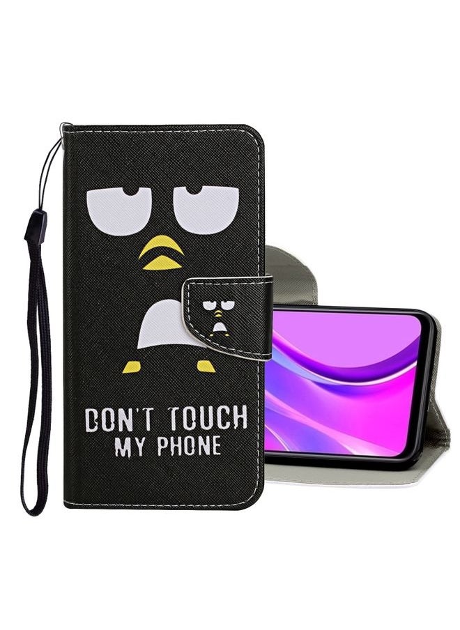HuHa Case Cover For Xiaomi Redmi 9C Colored Drawing Pattern Horizontal Flip Leather Case with Holder & Card Slots & Wallet Cartoon Words 
