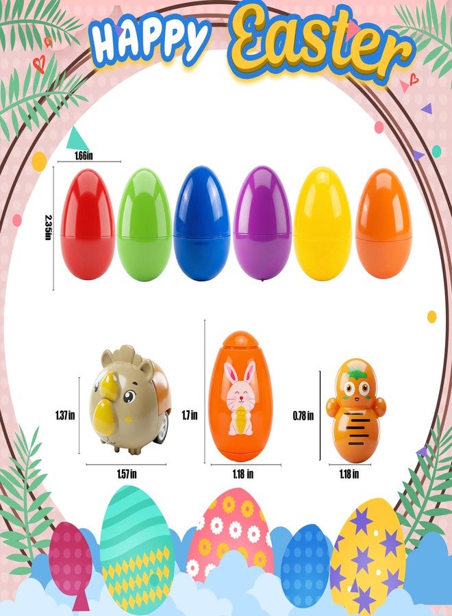 SQZUWIT 100 Pcs Prefilled Easter Eggs Filled with Toys Inside for Kids Boys Girls Pre-filled Easter Hunt Basket Stuffers Essentials Fillers Party Favors Classroom Prize Supplies - Image 4