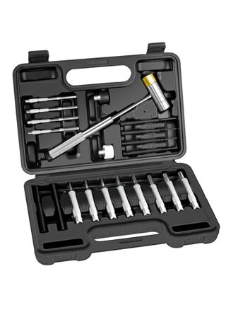 BESTNULE Punch Set, Punch Tools, Roll Pin Punch Set, Made of Solid Material Including Steel Punch and Hammer, Ideal for Machinery Maintenance with Organizer Storage Container (Without Bench Block) - pzsku/Z3BB6A9A8E6D20D90CB19Z/45/1749372062/8c518fad-c778-4847-a850-5430e6fece38