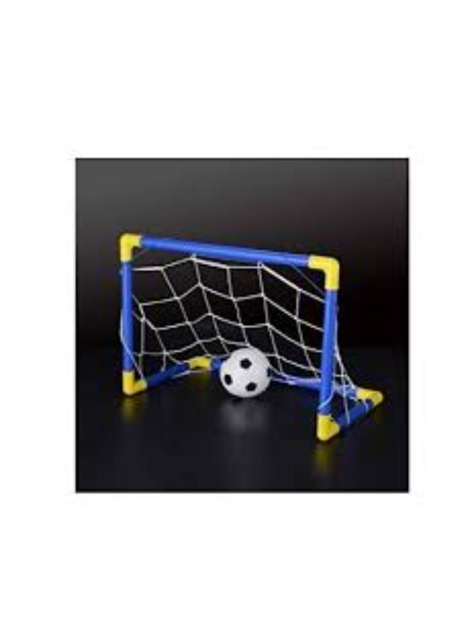 مرمى كرة قدم صغير للأطفال مع شبكة - مرمى كرة قدم محمول للعب في الأماكن المغلقة والمفتوحة - Image 1