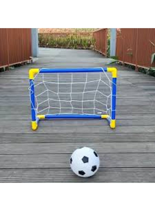 مرمى كرة قدم صغير للأطفال مع شبكة - مرمى كرة قدم محمول للعب في الأماكن المغلقة والمفتوحة - Image 3