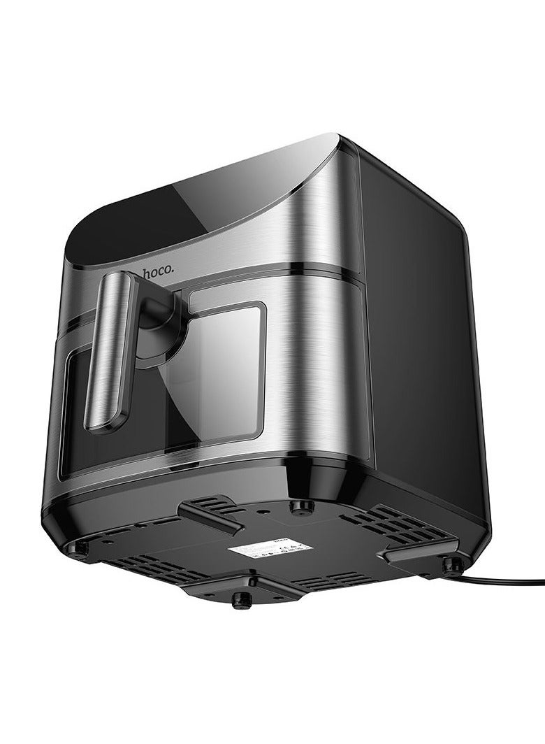 هوكو قلاية هوائية بسعة 8.0 لتر قوة كهربائية 1700 واط مزودة بشاشة رقمية لعرض كافة المؤشرات وازرار التحكم الشامل HE21 - Image 4