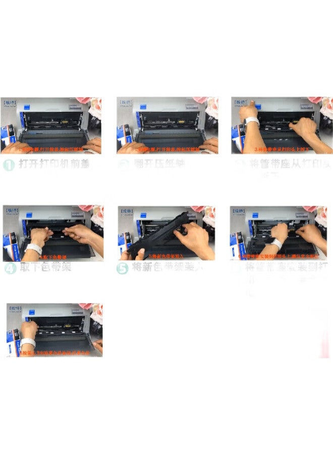 Niko (Niko) N Lq630K Black Ribbon (Pack Of 5) (Compatible With Epson Lq630K/Lq635K/Lq730K/630/735K) - Image 2