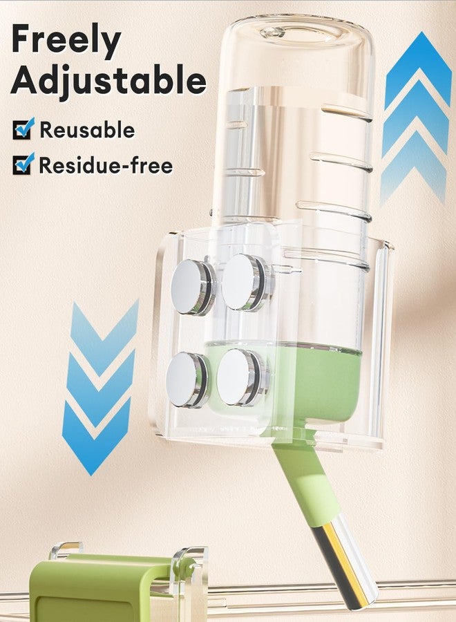 BUCATSTATE Hamster Water Bottles Holder with Magnetic, Drop-Resistant Water Bottle Stand with Adjustable Height, Fits Bottles up to Dia 2 inches, for Hamsters Small Pets (Only Water Bottle Holder) - Image 5