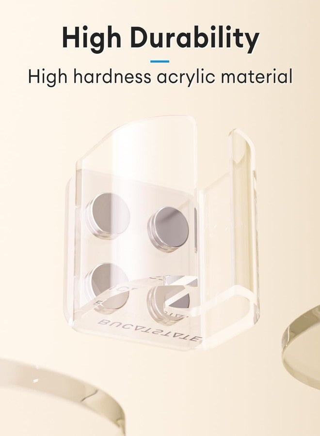 BUCATSTATE Hamster Water Bottles Holder with Magnetic, Drop-Resistant Water Bottle Stand with Adjustable Height, Fits Bottles up to Dia 2 inches, for Hamsters Small Pets (Only Water Bottle Holder) - Image 3