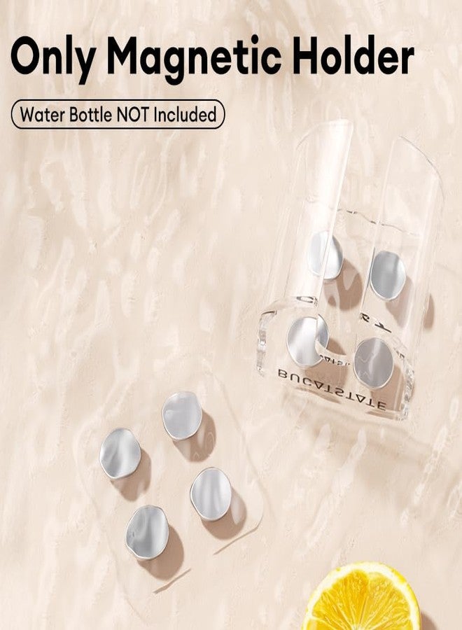 BUCATSTATE Hamster Water Bottles Holder with Magnetic, Drop-Resistant Water Bottle Stand with Adjustable Height, Fits Bottles up to Dia 2 inches, for Hamsters Small Pets (Only Water Bottle Holder) - Image 2