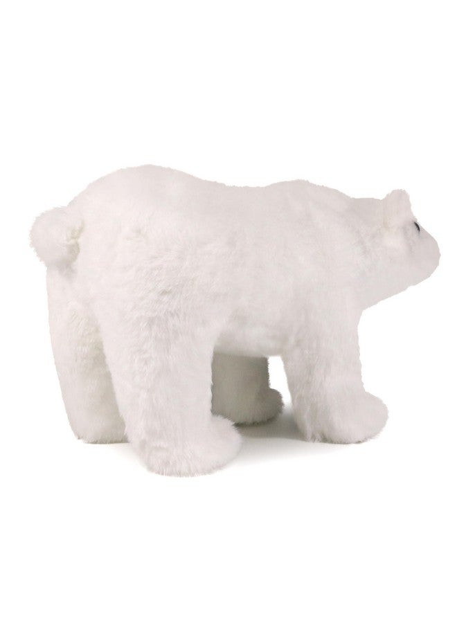 Ice King Bear Large Polar Bear Stuffed Animal Reailistic Plush Toy 15 Inches Length White - Image 3