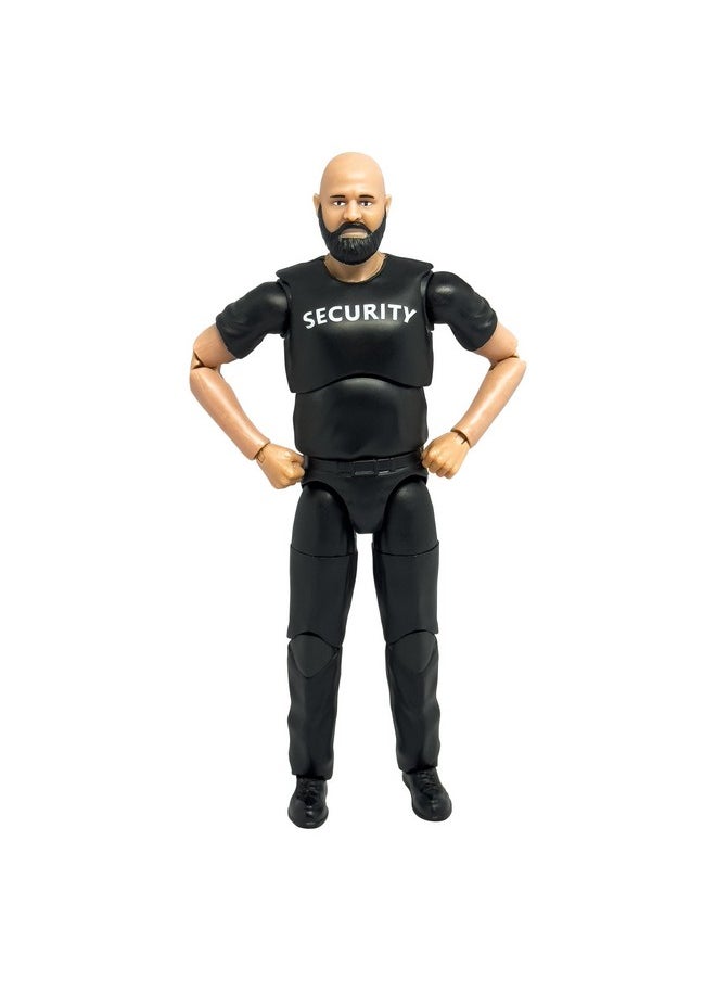 Figures Toy Company - Ultimate Security Guard With Deluxe Articulation For Wrestling Action Figures - Image 1