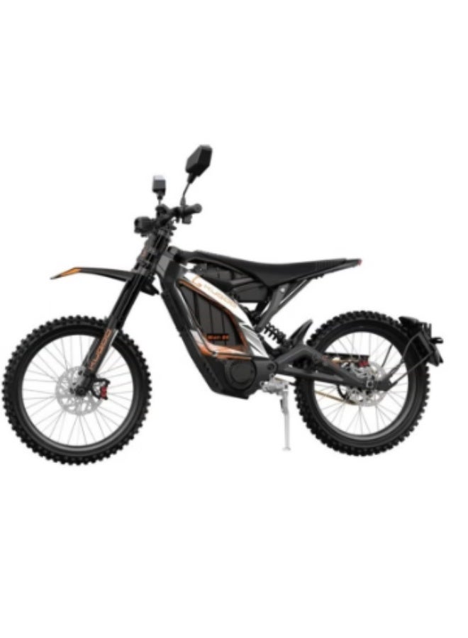 Kugoo Wish 04 Electric Dirt Bike 2026 - 3700W Brushless Motor - 67.2V 36Ah Battery - Max Speed 80km/h - Range up to 70km - Black - Image 1