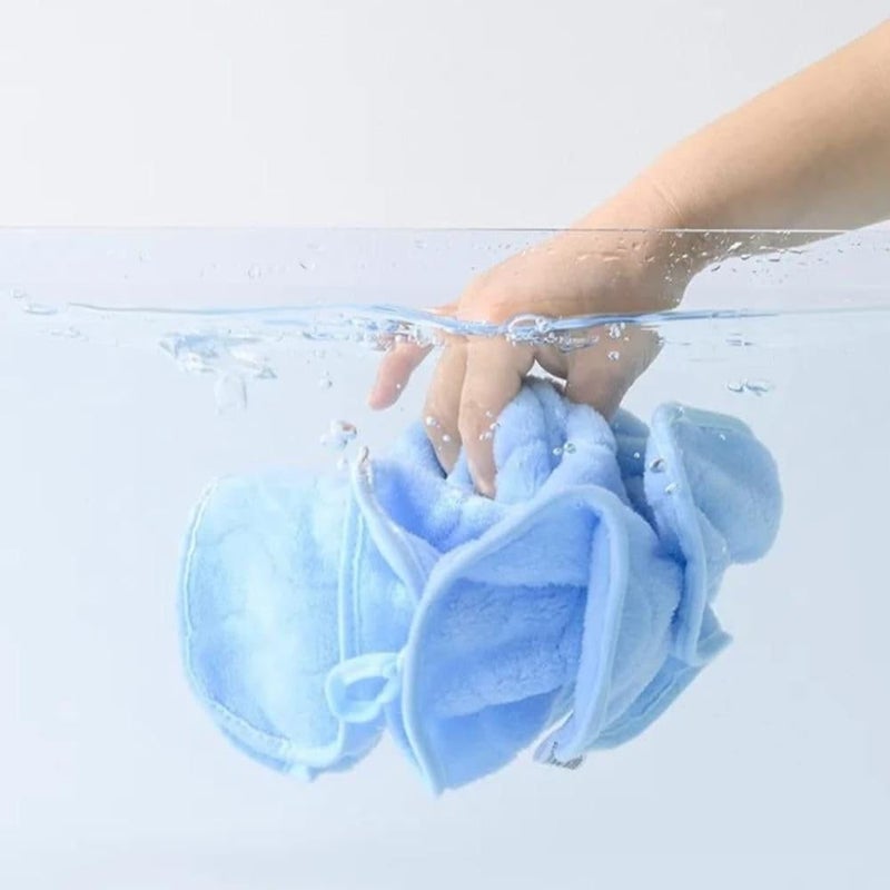 Reexplore Super Absorber Light Weight Microfiber Bathing Towel Soft Quick Dry Bath Towel for Men & Women (27.5 x 55 inch/70 x 140cm) 350 GSM (Blue) - Image 5