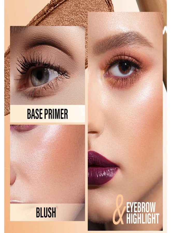 RoseFlower 6 Colors Glitter Eyeshadow Stick Colorful Set, Waterproof Eye Shadow Sticks, Cream Eyeshadow Pencil Makeup Set, High Pigmented Waterproof & Long Lasting Contour Stick, EyeLiner Makeup for Women - Image 5