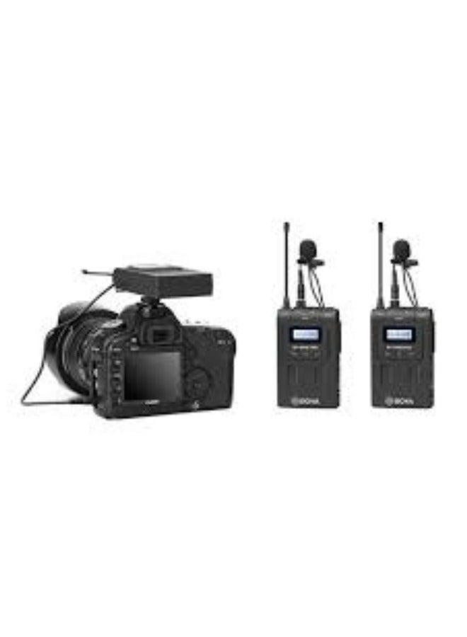 BOYA BOYA RX8 Pro Dual Wireless Lavalier Microphone System – Camera Mount Compatible with DSLR/Mirrorless – BY-WM8 Pro Series  - Image 2