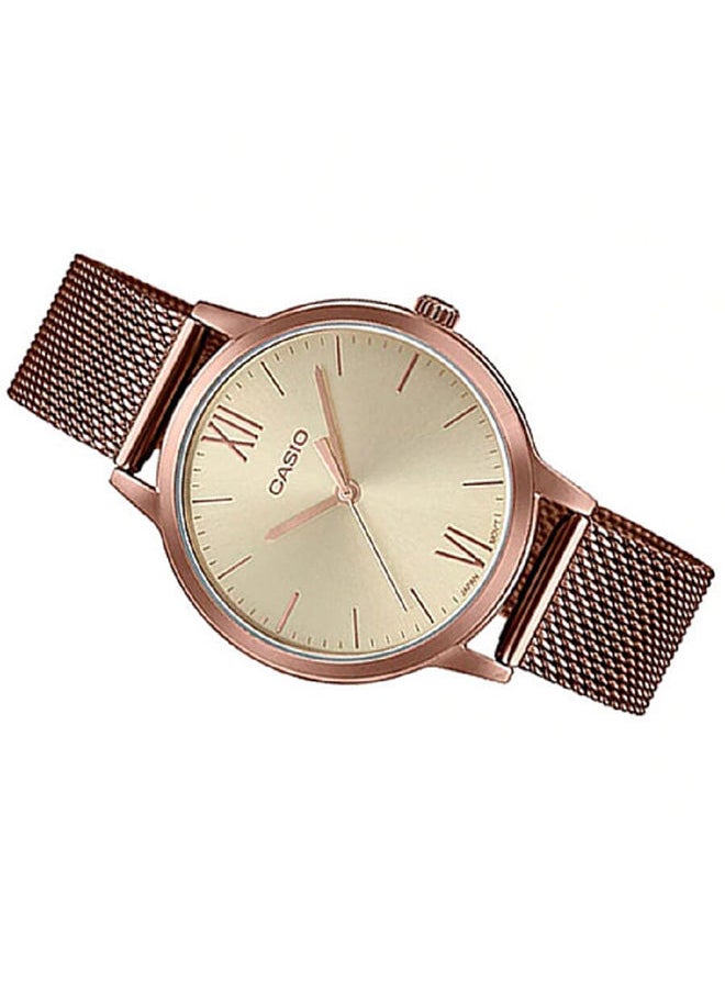 CASIO Stainless Steel Analog Wrist Watch LTP-E157MR-9ADF  - Image 2