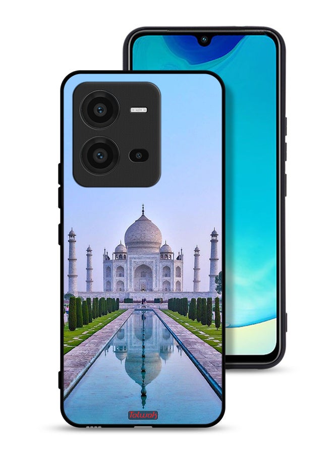 Tolwak Vivo V25 5G Protective Case Cover Taj Mahal - Image 1