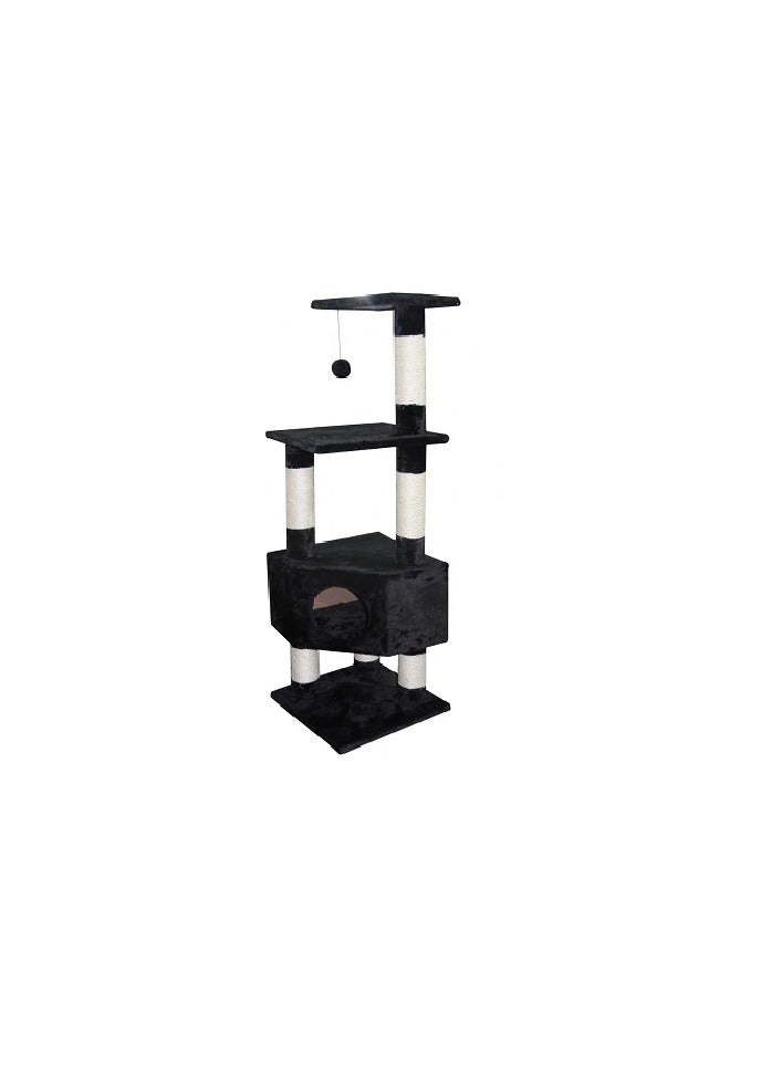 Ebi Classic Cat Tree Loonaa Black 40x40x135cm - Image 2