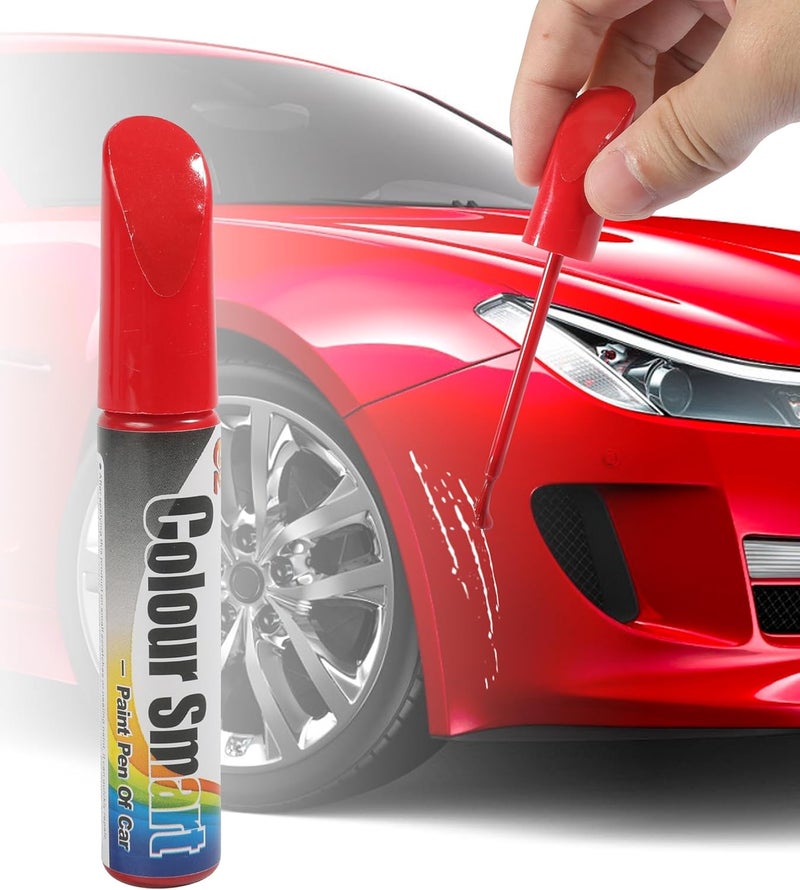 RACOONA Car Touch Up Paint,Touch Up Paint for Cars,Car Paint Automotive Paint,Car Paint Scratch Repair Car Paint Pen,Car Accessories Car Scratch Repair Automotive Touchup Paint for Various Cars (Red) - Image 1