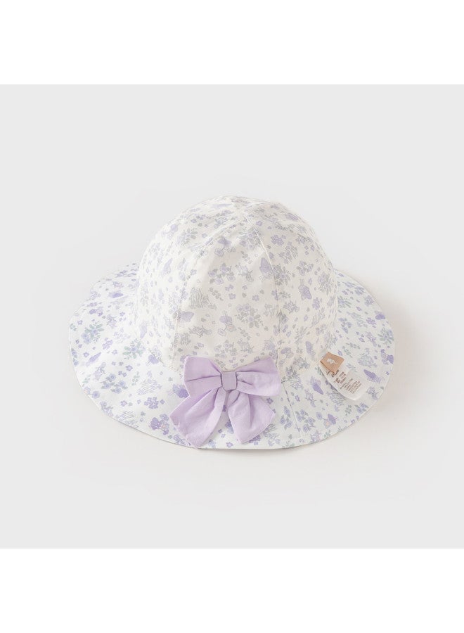 Mall Same Style】girls' Printed Bucket Hat - Spring & Autumn Baby Sun Hat For Infant Girls - Image 3