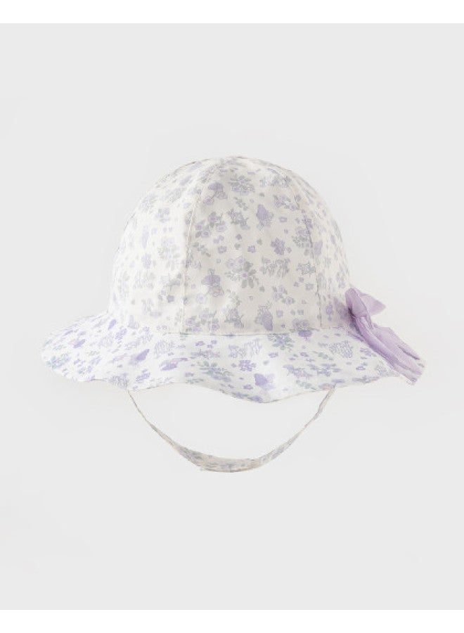 Mall Same Style】girls' Printed Bucket Hat - Spring & Autumn Baby Sun Hat For Infant Girls - Image 1