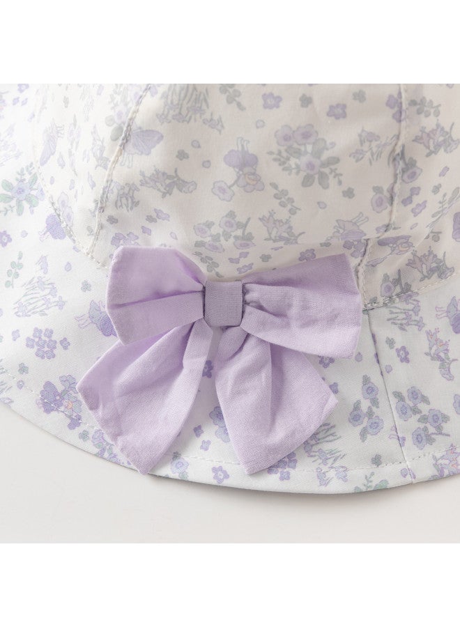 Mall Same Style】girls' Printed Bucket Hat - Spring & Autumn Baby Sun Hat For Infant Girls - Image 5