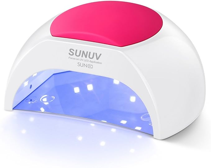 SUNUV UV Nail Lamp 48W Professional UV Light for Gel Nails with Timer and Sensor Manicure and Pedicure Nail Art Tools for Home and Salon - Image 1