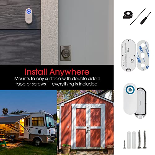 Power Gear Decoy Security Camera, Battery Operated, Flashing Blue LED Light, Easy to Install, Fake Surveillance, Home Protection, Indoor or Outdoor Security, White, 61867 - Image 4
