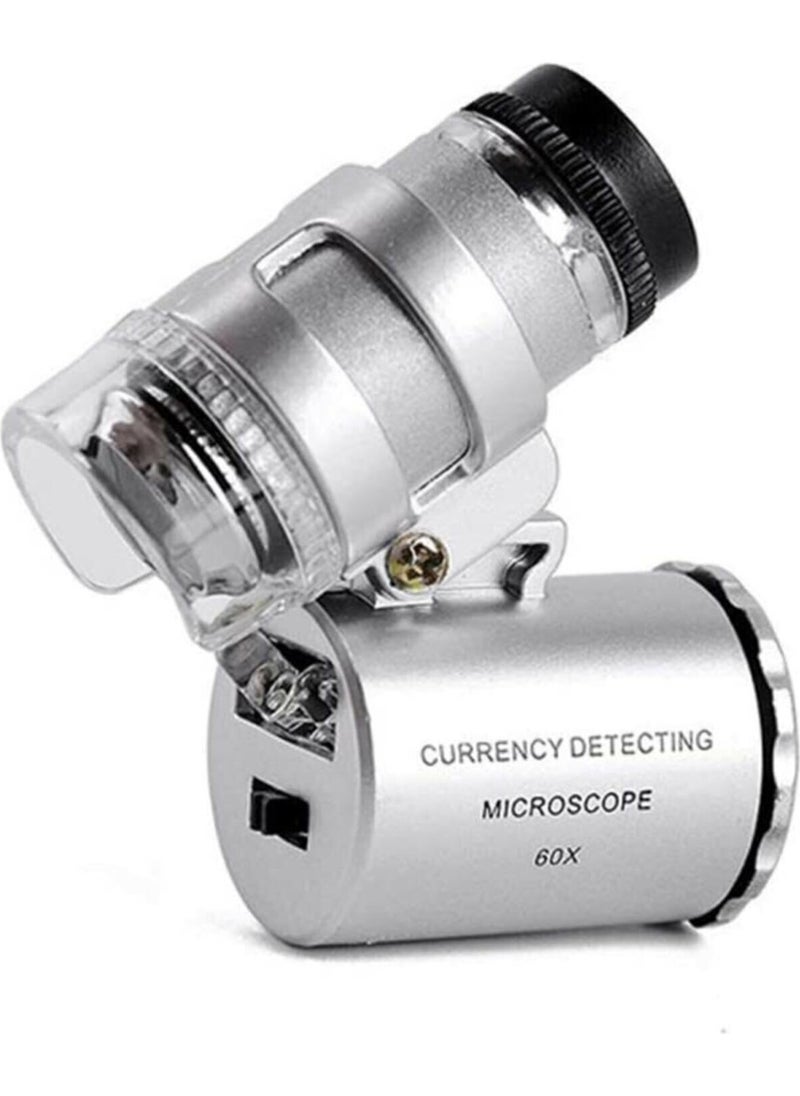 BUSHMAN - 60X LED Illuminated Microscope with Mini Bag - Image 1
