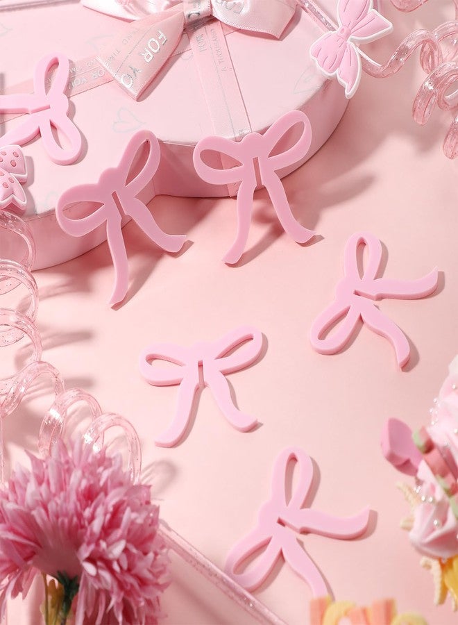 جيديف مجموعة جاديف من 56 قطعة من شفاطات الشرب الوردية المزينة بفيونكات لامعة، شفاطات بلاستيكية حلزونية قابلة لإعادة الاستخدام مع علامات للمشروبات، مثالية لحفلات أعياد الميلاد، وحفلات توديع العزوبية، وحفلات الزفاف، وحفلات استقبال المولود الجديد. - Image 4