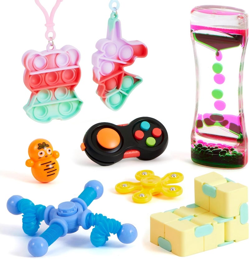 JOYIN 36 Pcs Party Favors for Kids, Popular Fidget Toys Pack, Goodie Bags Fillers for Kids Birthday Party, Prizes in Bulk for School, Pinata Stuffers, Classroom Prizes, Treasure Box Toys - Image 2