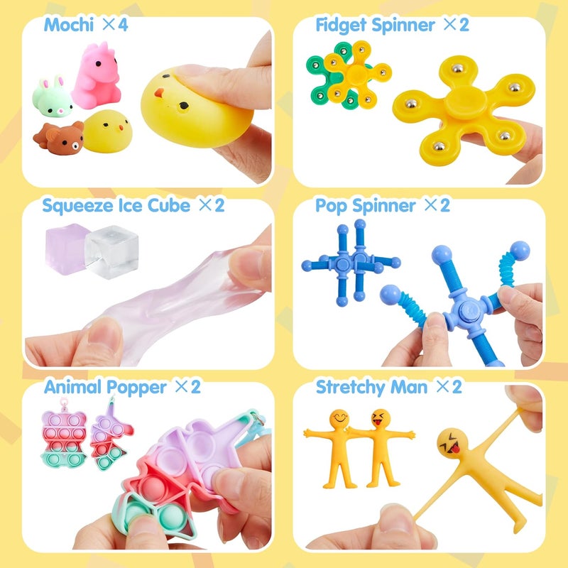 JOYIN 36 Pcs Party Favors for Kids, Popular Fidget Toys Pack, Goodie Bags Fillers for Kids Birthday Party, Prizes in Bulk for School, Pinata Stuffers, Classroom Prizes, Treasure Box Toys - Image 3