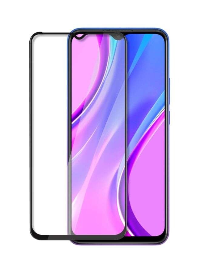 زجاج مقوى لهاتف Xiaomi Redmi 9A أسود / شفاف - Image 1